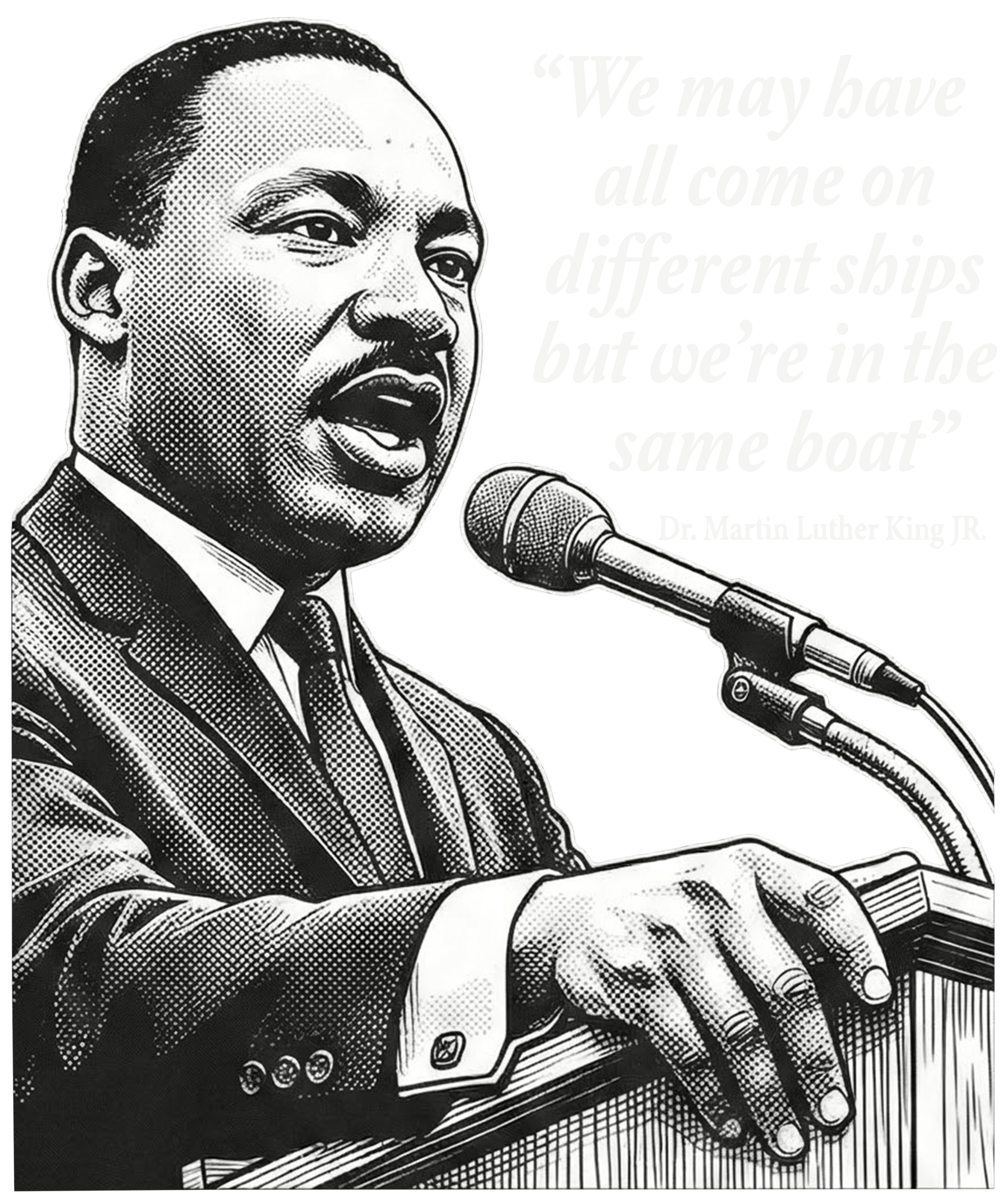 Dr. MLK  & 100 Days of School