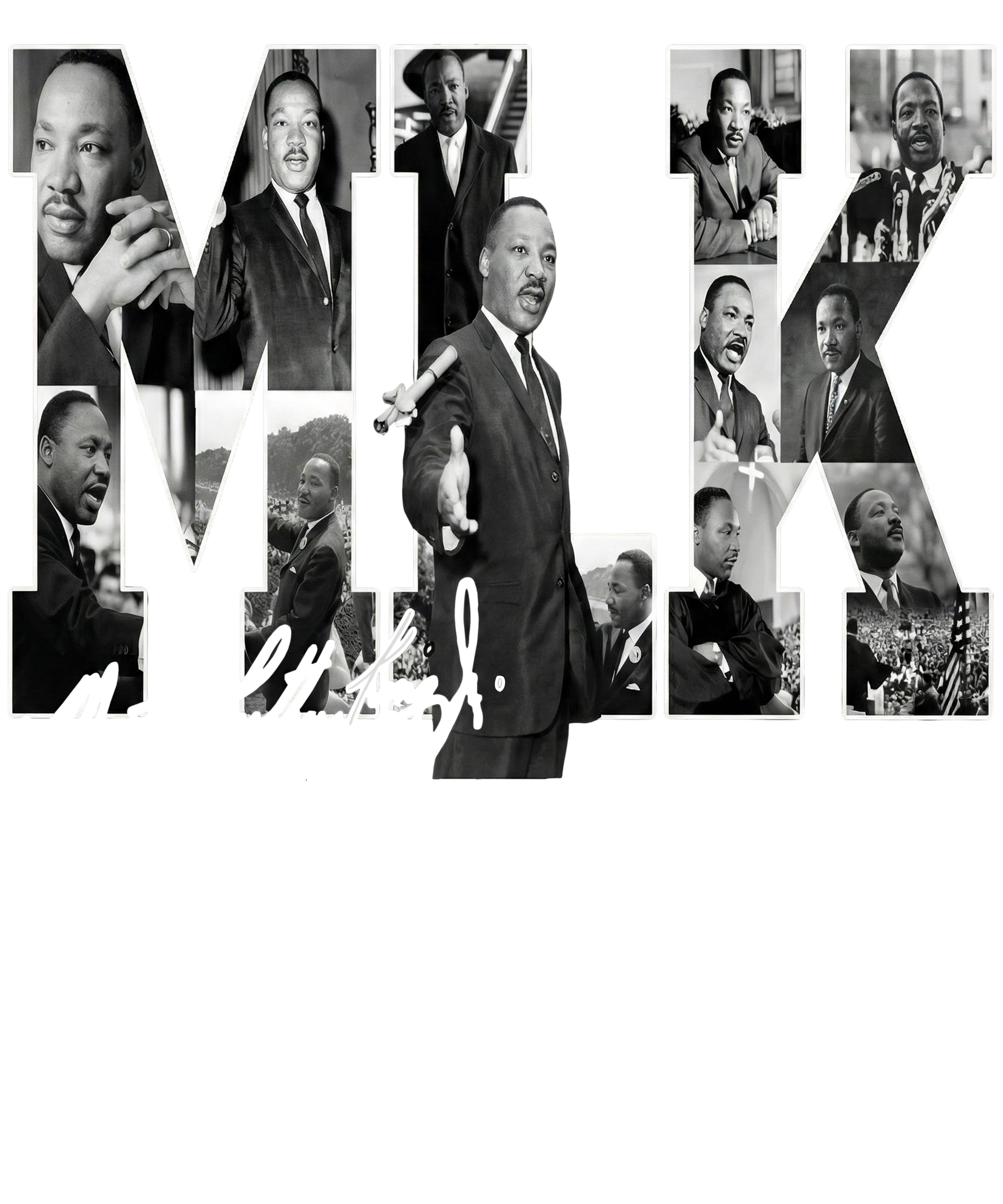 Dr. MLK  & 100 Days of School